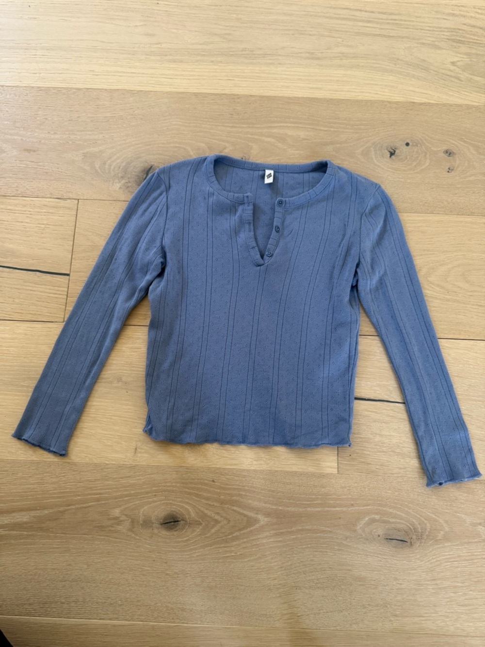 Coucou Intimates The Baby Henley French Blue - XS